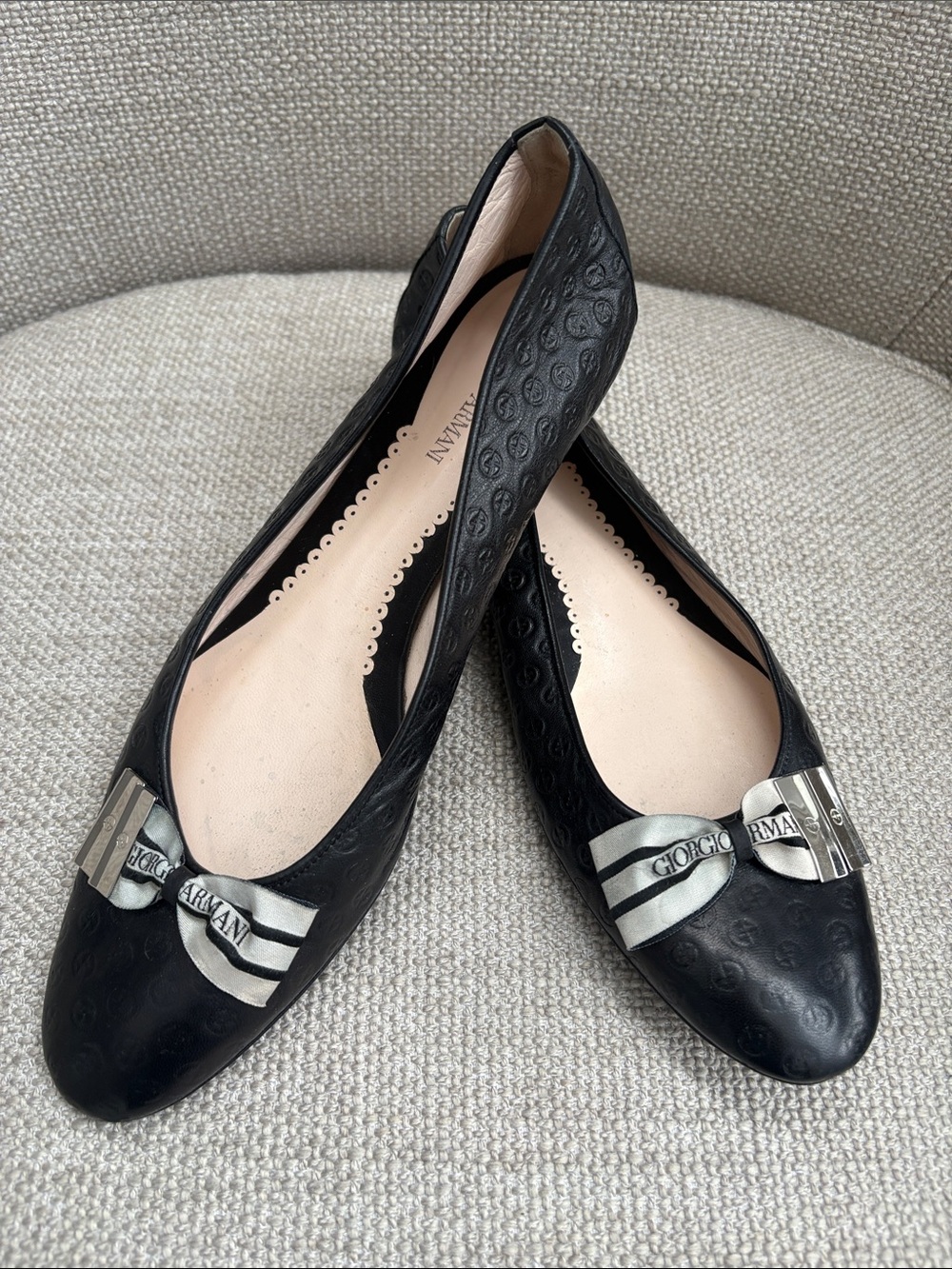 Giorgio Armani ballet flats